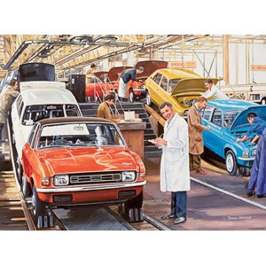 Ravensburger (14817) - Trevor Mitchell: "The Factory Worker" - 500 pezzi