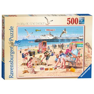 Ravensburger (14753) - Andy Walker: "A Day at the Beach" - 500 pezzi