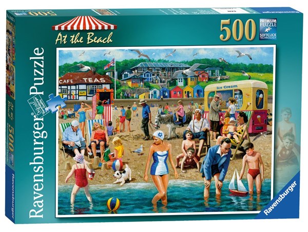 Ravensburger (14657) - "At the Beach" - 500 pezzi