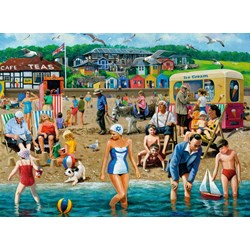 Ravensburger (14657) - "At the Beach" - 500 pezzi