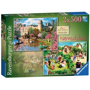 Ravensburger (14064) - "Picturesque Warwickshire" - 500 pezzi