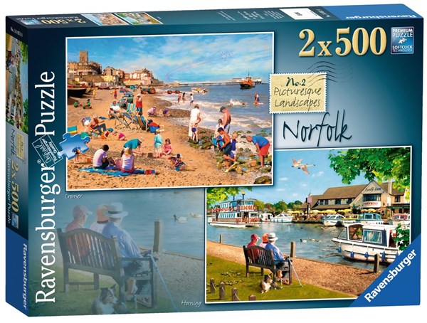 Ravensburger (14051) - "Picturesque Norfolk" - 500 pezzi