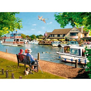Ravensburger (14051) - "Picturesque Norfolk" - 500 pezzi