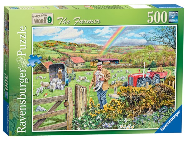 Ravensburger (14360) - Trevor Mitchell: "The Farmer" - 500 pezzi