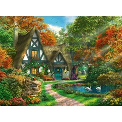Ravensburger (14792) - "Cottage Hideaway" - 500 pezzi