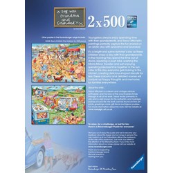 Ravensburger (14072) - "Day with Grandma and Grandpa" - 500 pezzi