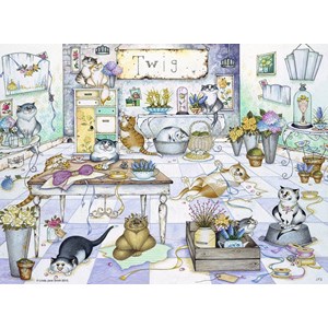 Ravensburger (14079) - Linda Jane Smith: "On the High Street" - 500 pezzi