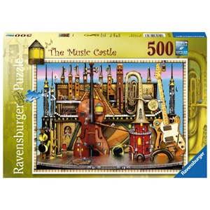 Ravensburger (14779) - Colin Thompson: "The Music Castle" - 500 pezzi