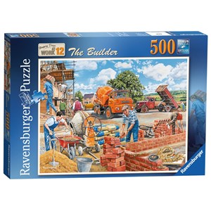 Ravensburger (14736) - Trevor Mitchell: "The Builder" - 500 pezzi