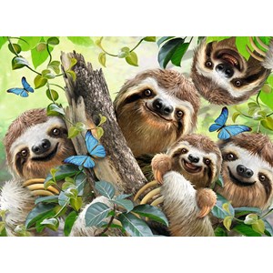 Ravensburger (14790) - "Sloth Selfie" - 500 pezzi