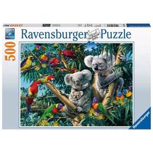 Ravensburger (14826) - "Koalas in a Tree" - 500 pezzi