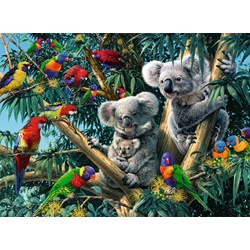 Ravensburger (14826) - "Koalas in a Tree" - 500 pezzi