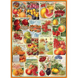 Eurographics (6000-0818) - "Fruits, Seed Catalogue Collection" - 1000 pezzi