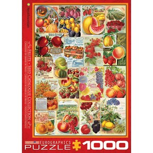 Eurographics (6000-0818) - "Fruits, Seed Catalogue Collection" - 1000 pezzi