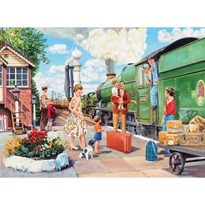 Ravensburger (14291) - Trevor Mitchell: "The Train Driver" - 500 pezzi
