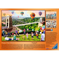 Ravensburger (19654) - Kevin Walsh: "Bristol" - 1000 pezzi