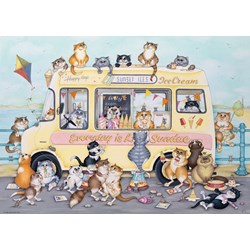 Ravensburger (19700) - Linda Jane Smith: "Sunset Ices" - 1000 pezzi