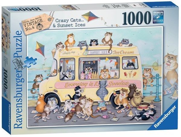 Ravensburger (19700) - Linda Jane Smith: "Sunset Ices" - 1000 pezzi
