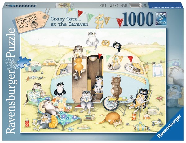 Ravensburger (19588) - Linda Jane Smith: "The Caravan" - 1000 pezzi