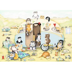 Ravensburger (19588) - Linda Jane Smith: "The Caravan" - 1000 pezzi