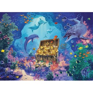 Ravensburger (13255) - "Deep Sea Treasure" - 300 pezzi