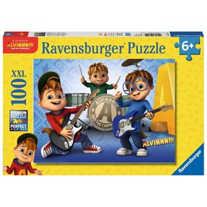 Ravensburger (10712) - "Alvin & the Chipmunks" - 100 pezzi