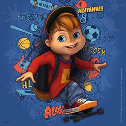 Ravensburger (08044) - "Alvin & the Chipmunks" - 49 pezzi