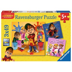 Ravensburger (08044) - "Alvin & the Chipmunks" - 49 pezzi