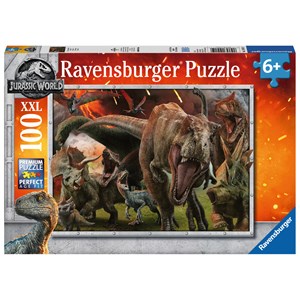 Ravensburger (10915) - "Jurassic World Fallen Kingdom" - 100 pezzi
