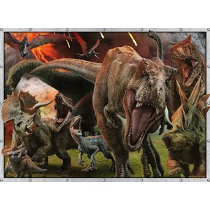 Ravensburger (10915) - "Jurassic World Fallen Kingdom" - 100 pezzi