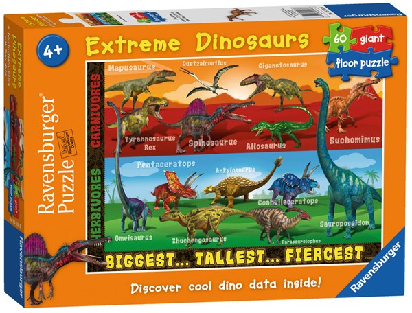 Ravensburger (05516) - "Extreme Dinosaurs" - 60 pezzi