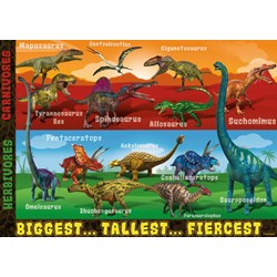 Ravensburger (05516) - "Extreme Dinosaurs" - 60 pezzi