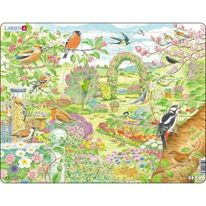Larsen (FH37) - "Garden birds and flowers" - 60 pezzi