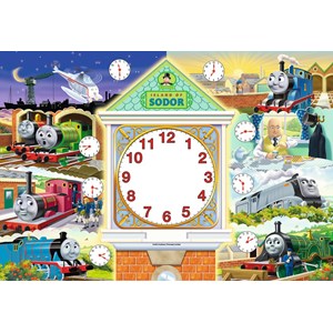 Ravensburger (07327) - "Thomas Right on Time Puzzle" - 60 pezzi