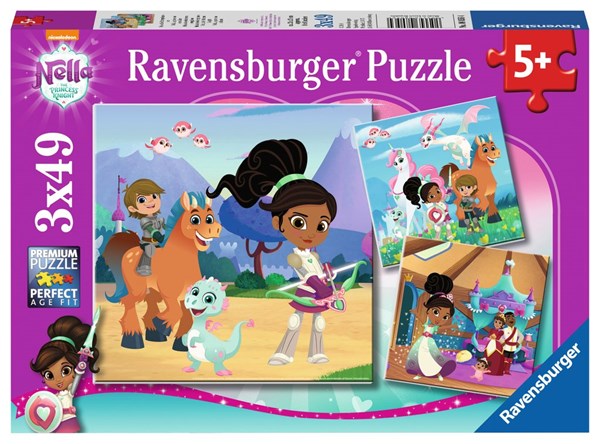Ravensburger (08056) - "Nella the Princess Knight" - 49 pezzi