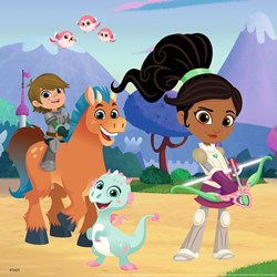 Ravensburger (08056) - "Nella the Princess Knight" - 49 pezzi