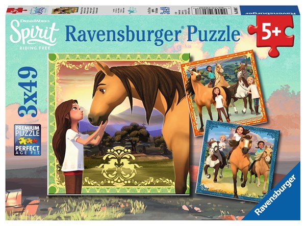 Ravensburger (08068) - "Dreamworks Spirit" - 49 pezzi