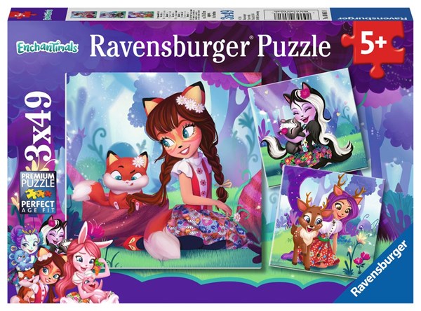 Ravensburger (08061) - "Enchantimals" - 49 pezzi