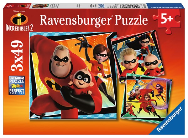 Ravensburger (08053) - "The Incredibles 2" - 49 pezzi