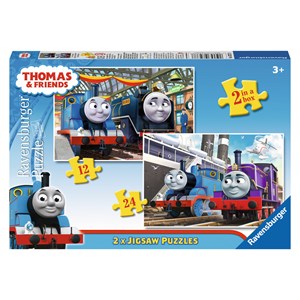 Ravensburger (07237) - "Thomas & Friends" - 12 24 pezzi