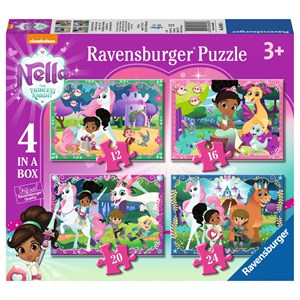 Ravensburger (06982) - "Nella the Princess Knight" - 12 16 20 24 pezzi