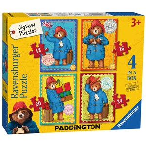 Ravensburger (06893) - "Paddington Bear" - 12 16 20 24 pezzi