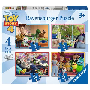 Ravensburger (06833) - "Toy Story 4" - 12 16 20 24 pezzi