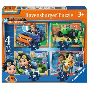 Ravensburger (06983) - "Rusty Rivets" - 12 16 20 24 pezzi