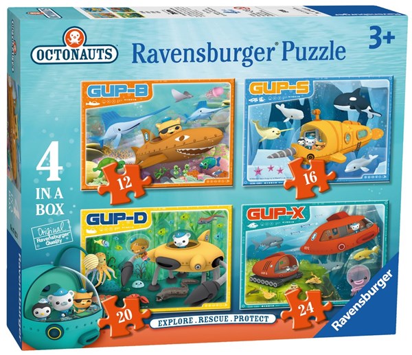 Ravensburger (07022) - "Octonauts" - 12 16 20 24 pezzi
