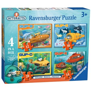 Ravensburger (07022) - "Octonauts" - 12 16 20 24 pezzi