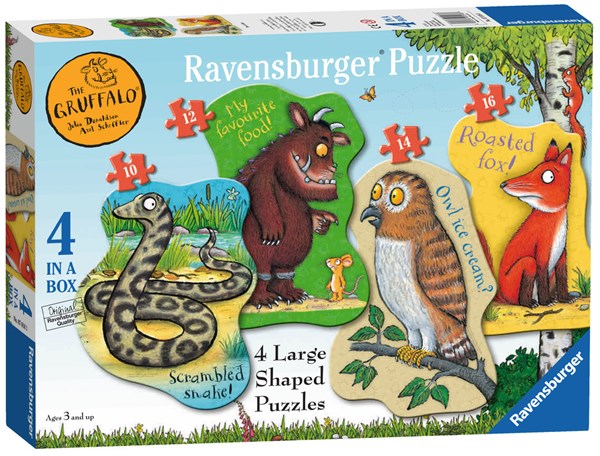 Ravensburger (07018) - "The Gruffalo" - 10 12 14 16 pezzi
