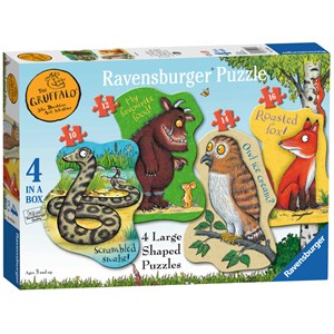 Ravensburger (07018) - "The Gruffalo" - 10 12 14 16 pezzi