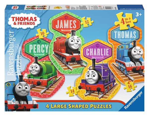 Ravensburger (07238) - "Thomas & Friends" - 10 12 14 16 pezzi