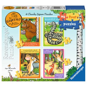 Ravensburger (07226) - "The Gruffalo" - 2 3 4 5 pezzi